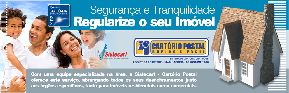 seguranca e tranquilidade regularize o seu imovel