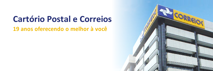 cartorio postal em convenio com os correios