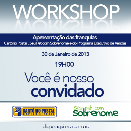 workshop cartrio postal