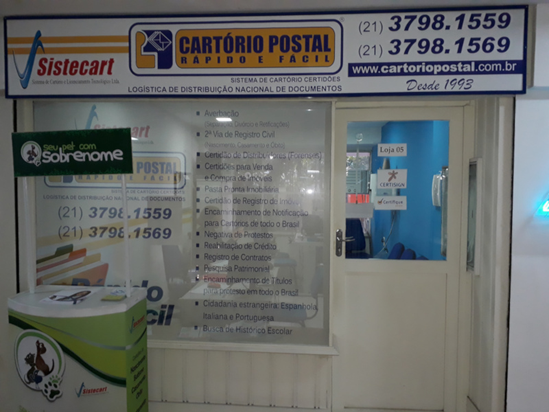 inaugurada unidade cartorio postal leblon rj